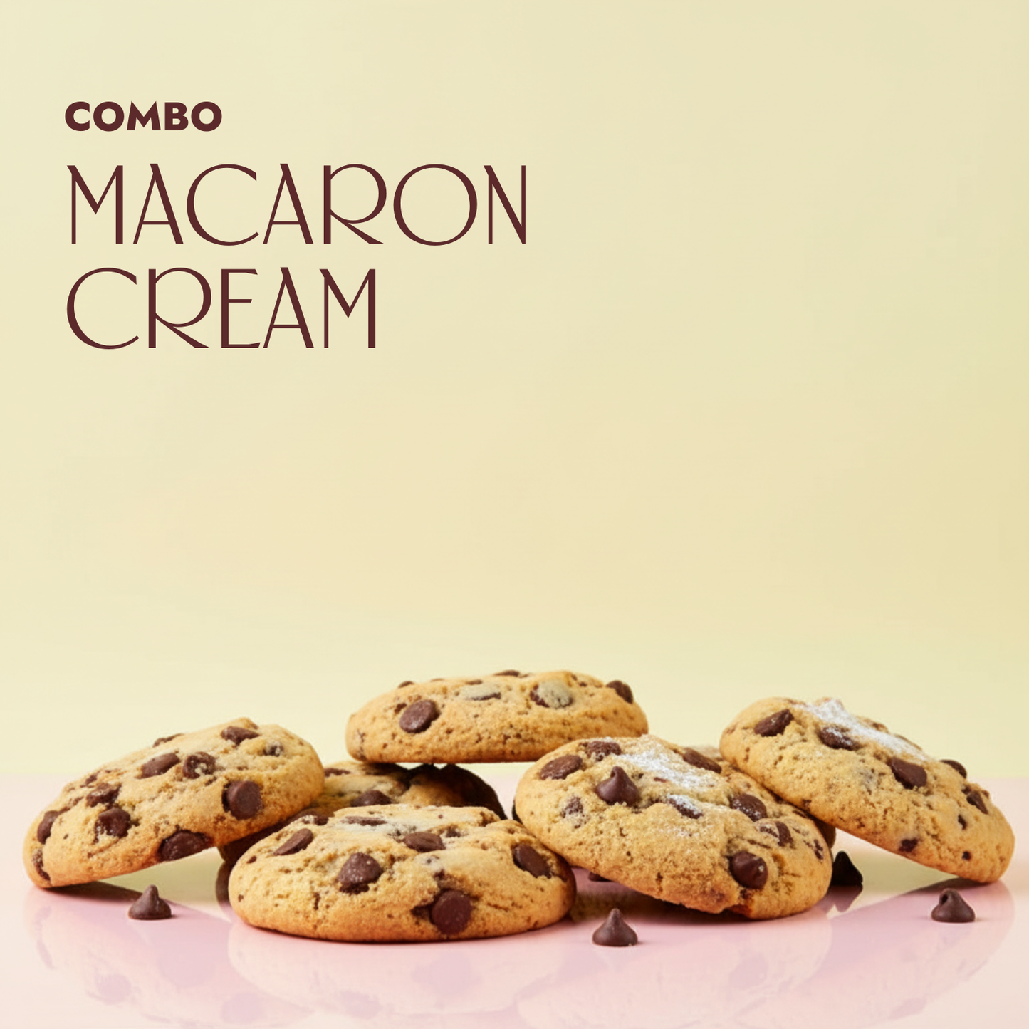 Vanilla Crumble Macaron + Vanilla Crumble Cream