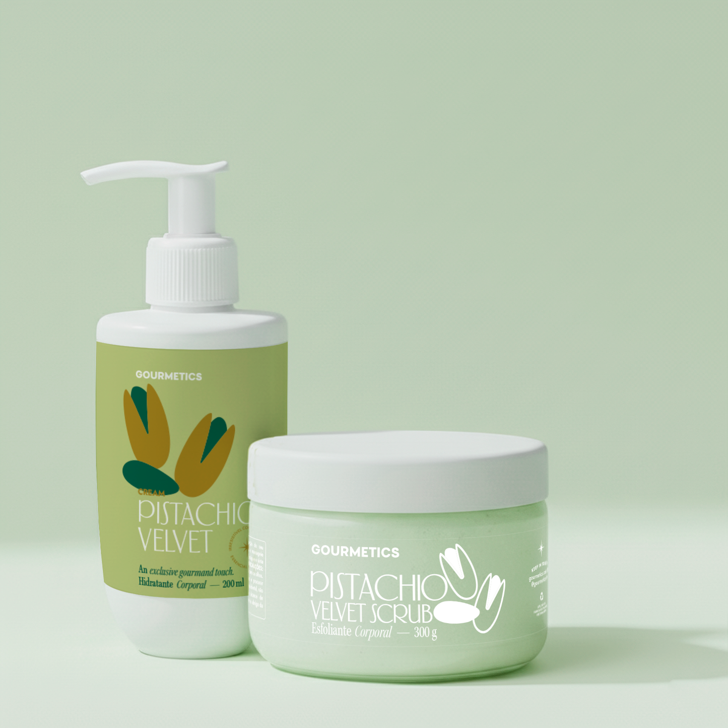 Pistachio Velvet Scrub + Pistachio Velvet Cream