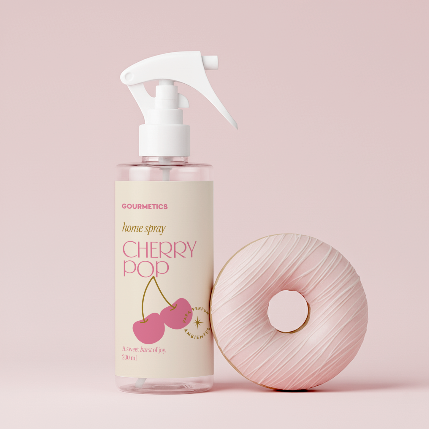 Cherry Pop Donut + Cherry Pop Home Spray