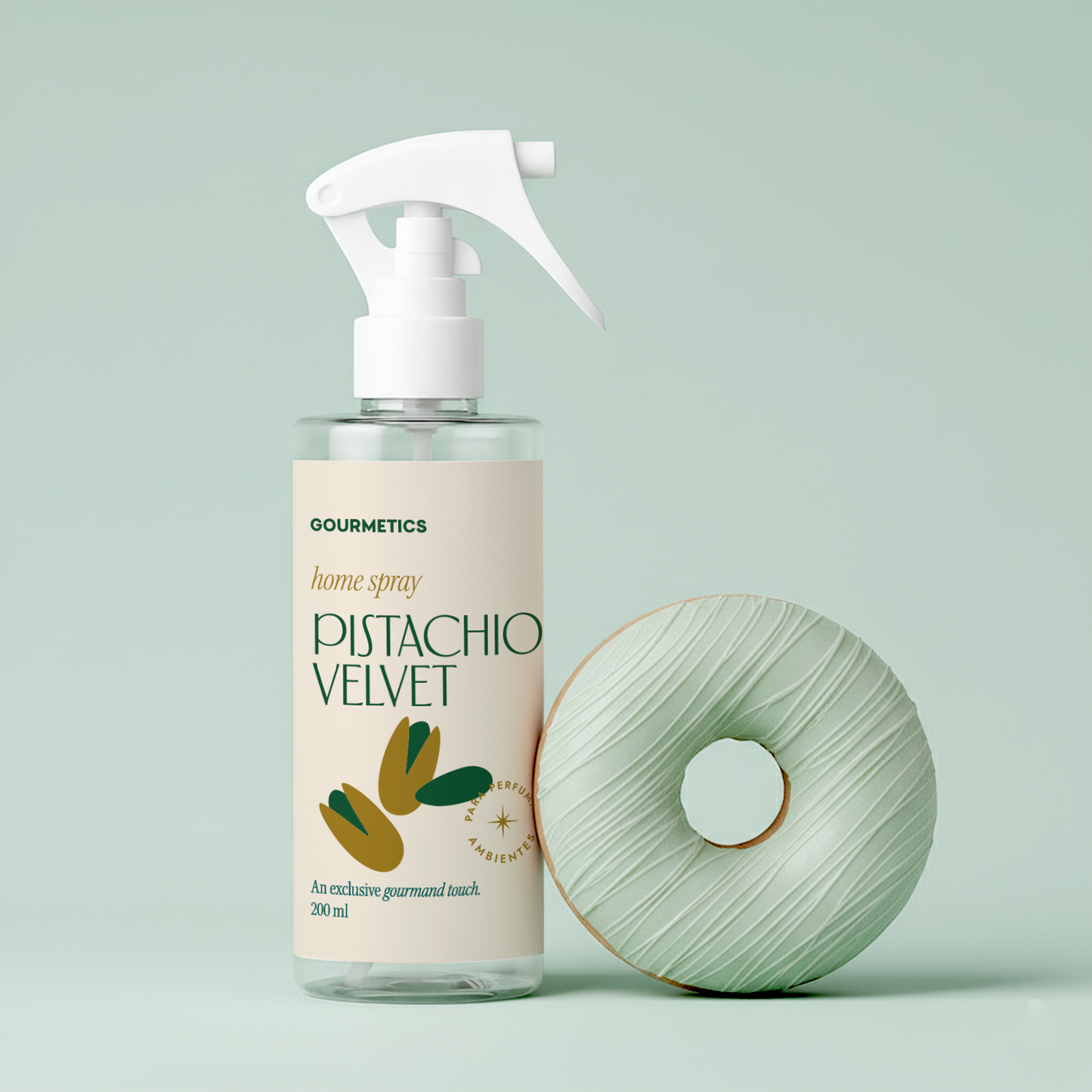 Pistachio Velvet Donut + Pistachio Velvet Home Spray