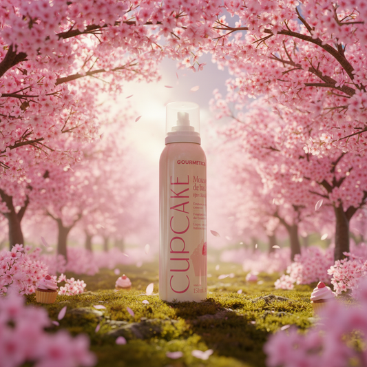 Cupcake de Morango Mousse Chantilly de Banho - 150ml