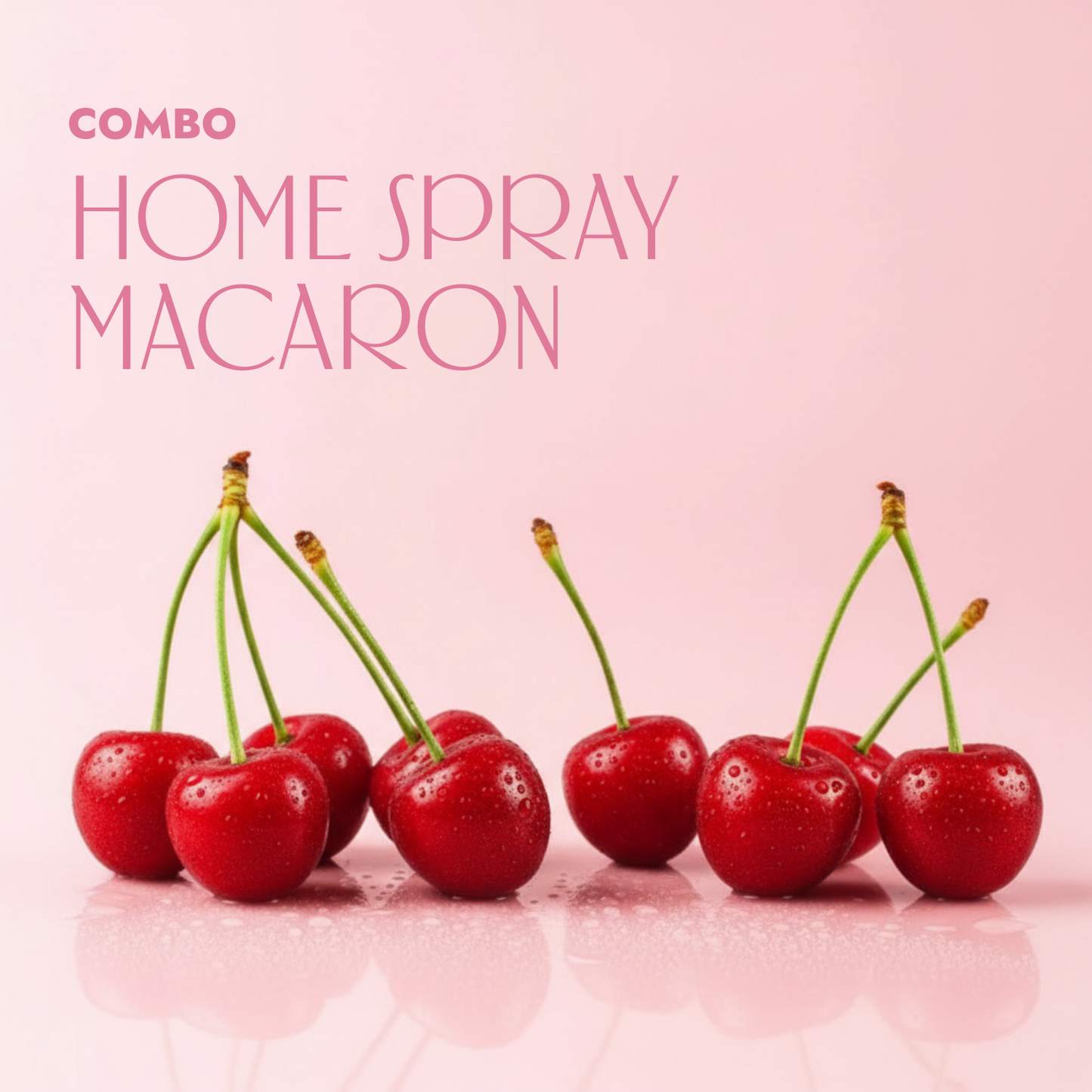 Cherry Pop Macaron + Cherry Pop Home Spray