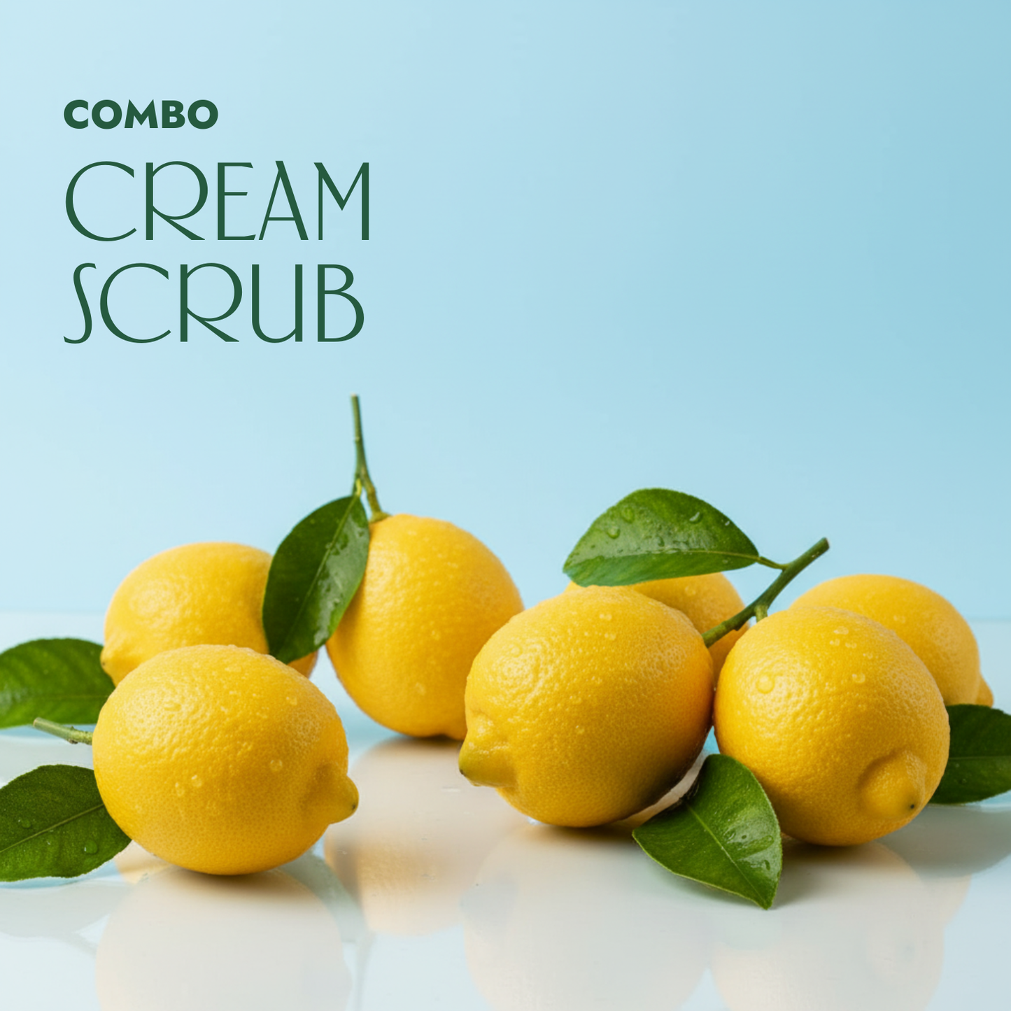 Lemon Ocean Scrub + Lemon Ocean Cream