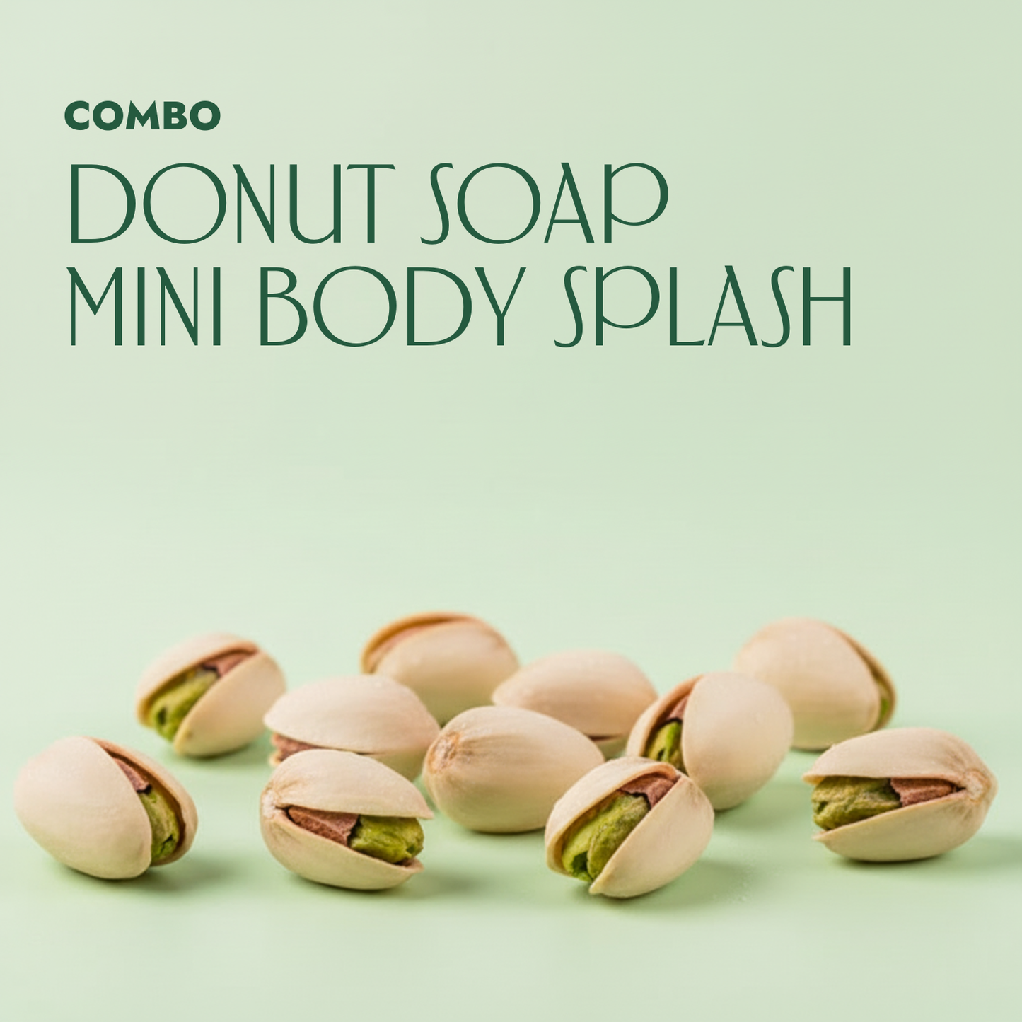 Pistachio Velvet Donut + Mini Body Splash