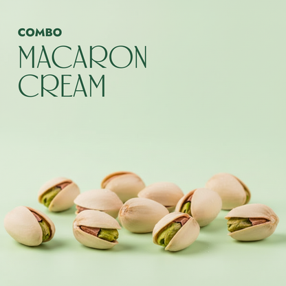 Pistachio Velvet Macaron + Pistachio Velvet Cream