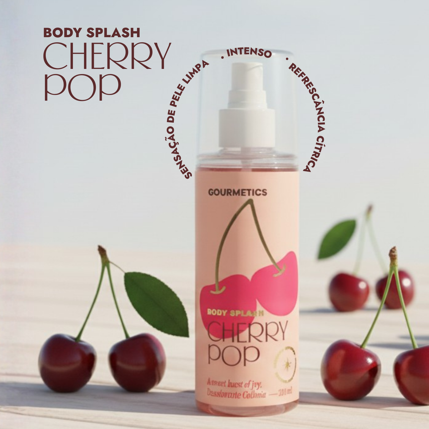 Cherry Pop Body Splash  - Desodorante Colônia 200ml