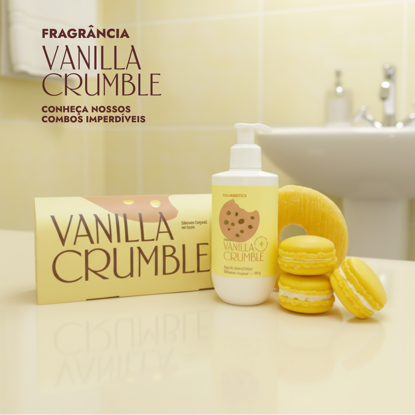 Vanilla Crumble Body Splash  - Desodorante Colônia 200ml