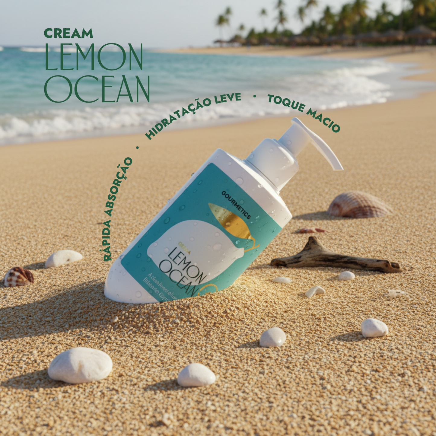 Lemon Ocean Cream Hidratante Corporal - 200g