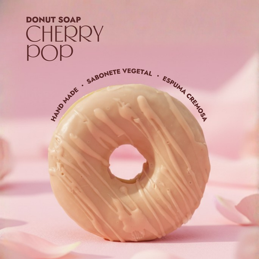 Cherry Pop Donut Sabonete Corporal - 120g