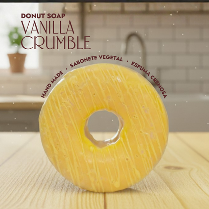 Vanilla Crumble Donut Sabonete Corporal - 120g