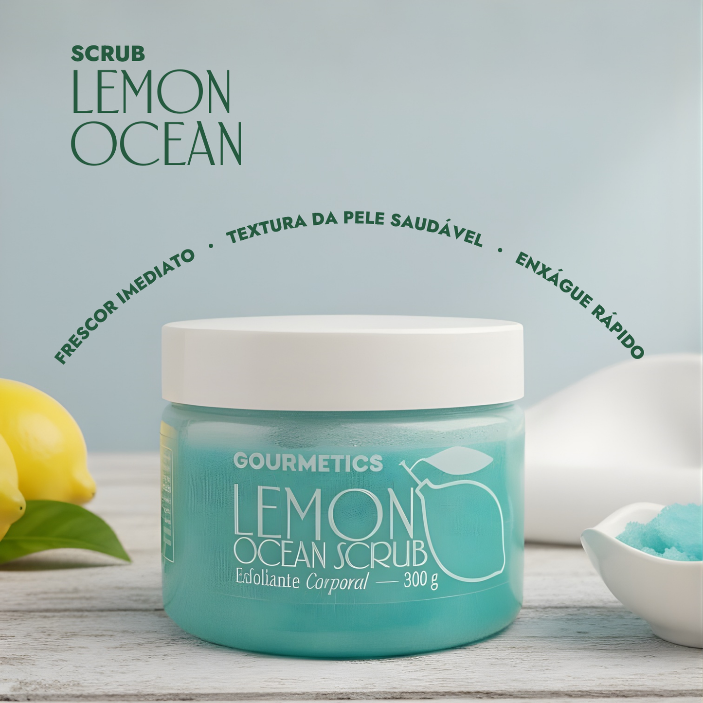 Lemon Ocean Scrub Esfoliante Corporal - 300g