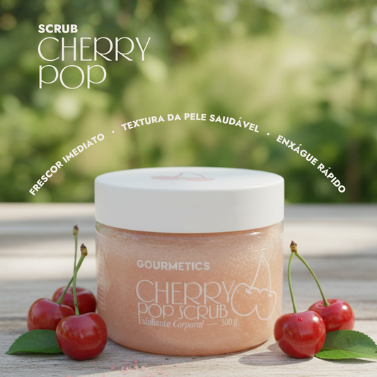 Cherry Pop Scrub Esfoliante Corporal - 300g