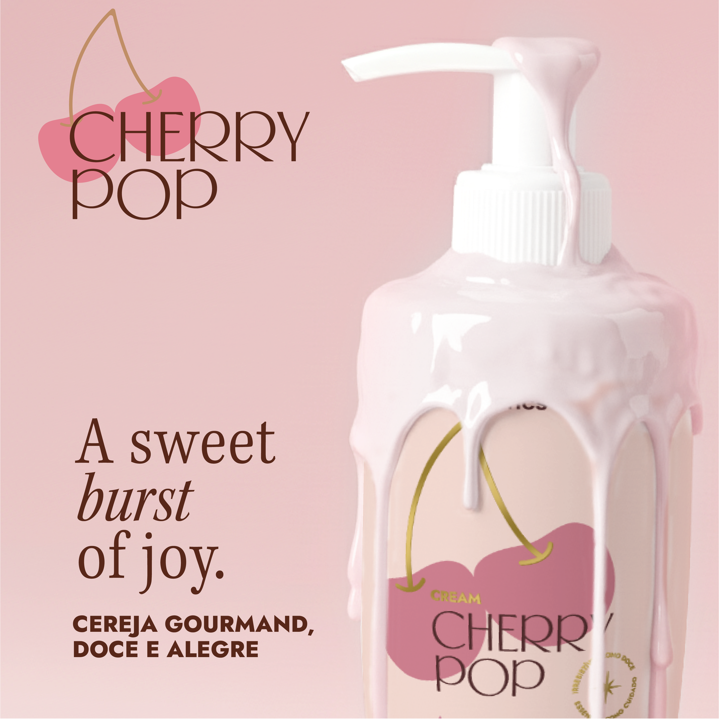 Cherry Pop Cream Hidratante Corporal - 200g