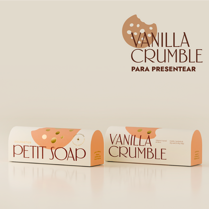 Vanilla Crumble Macaron Sabonete Corporal - 3 unidades de 50g (150g)
