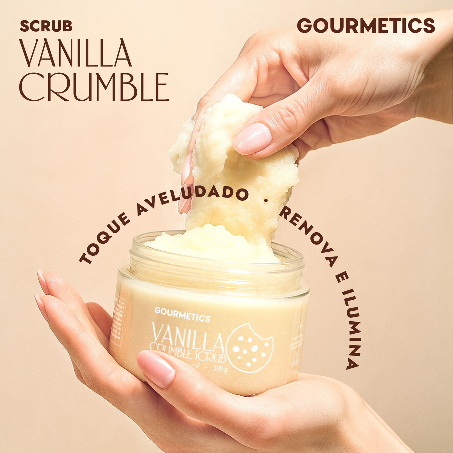 Vanilla Crumble Scrub Esfoliante Corporal - 300g