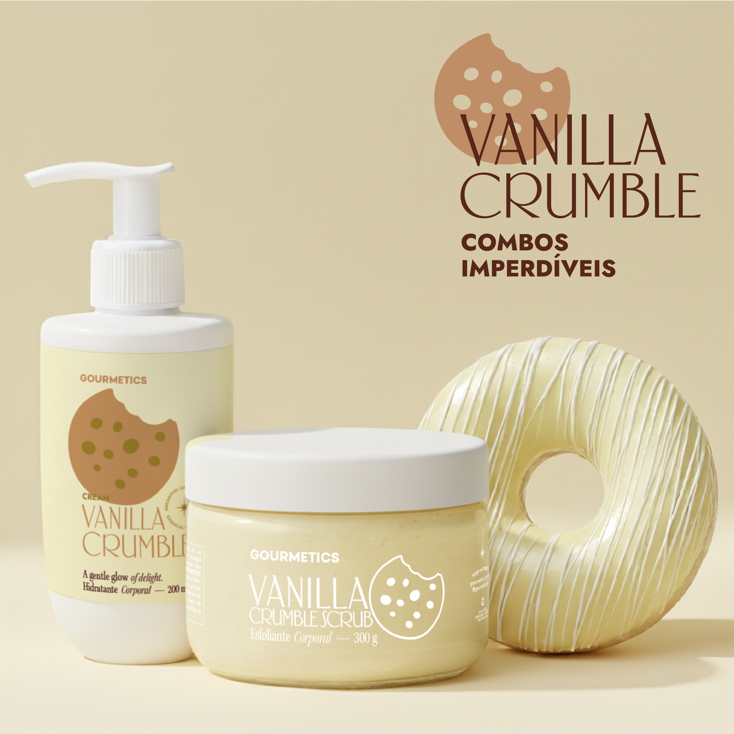 Vanilla Crumble Scrub Esfoliante Corporal - 300g