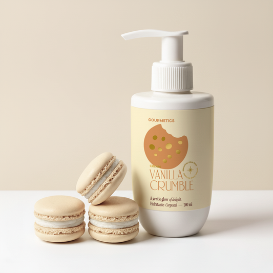 Vanilla Crumble Macaron + Vanilla Crumble Cream
