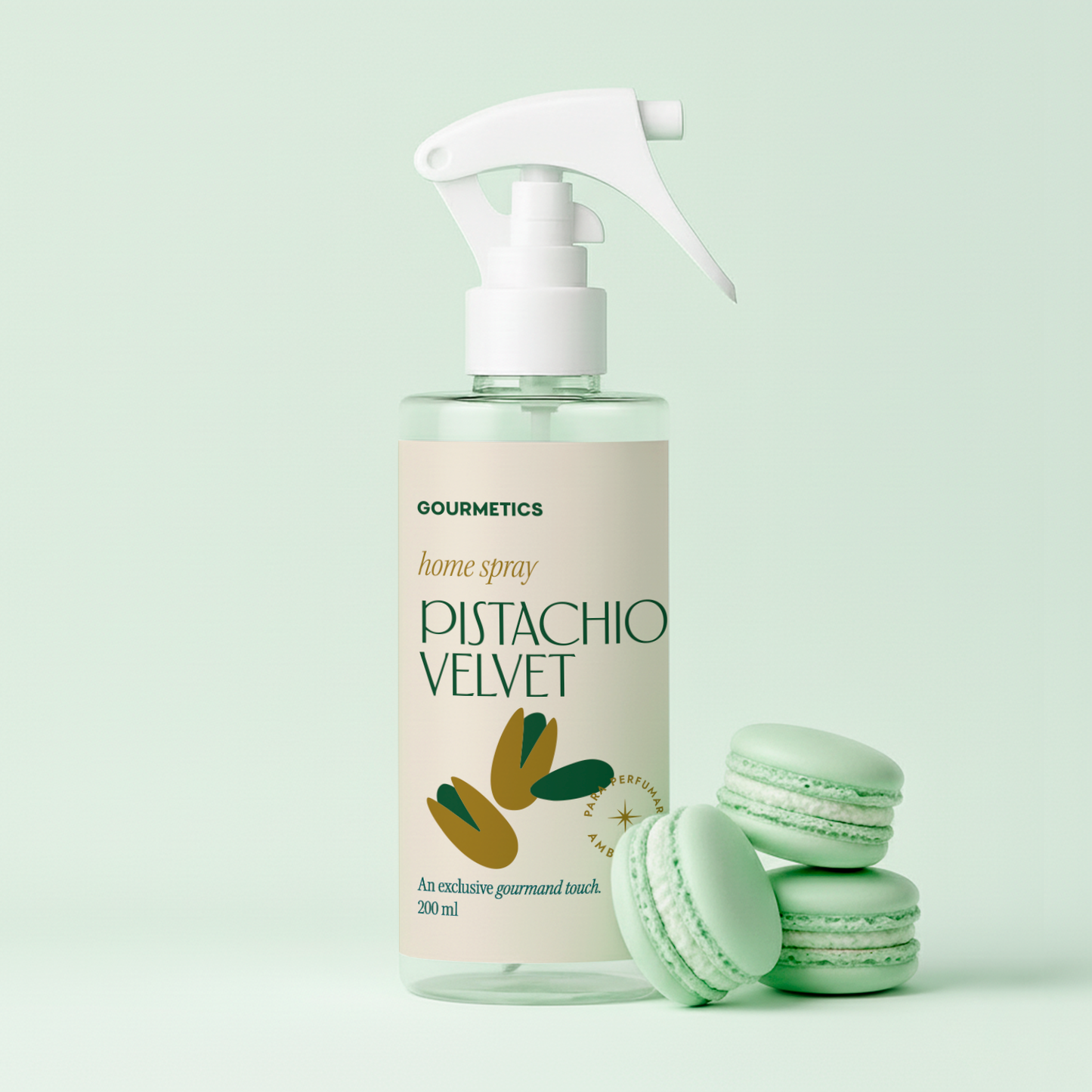 Pistachio Velvet Macaron + Pistachio Velvet Home Spray