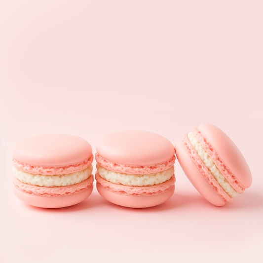 Cherry Pop Macaron Sabonete Corporal - 3 unidades de 50g (150g)