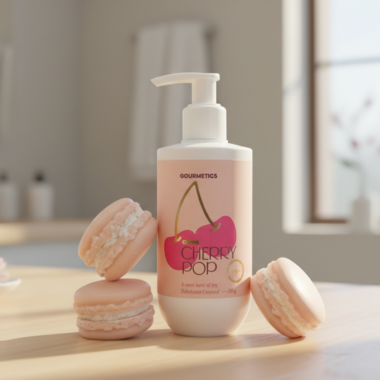 Cherry Pop Macaron + Cherry Pop Cream