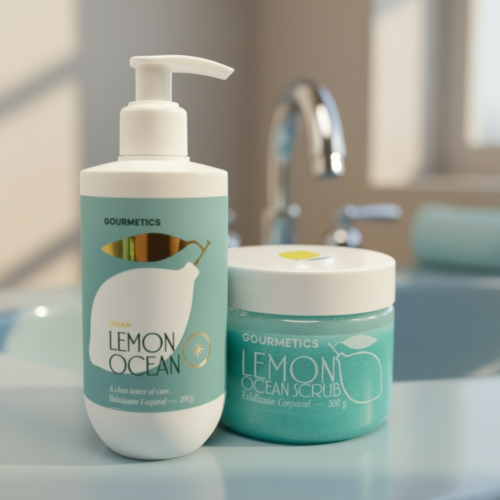 Lemon Ocean Scrub + Lemon Ocean Cream