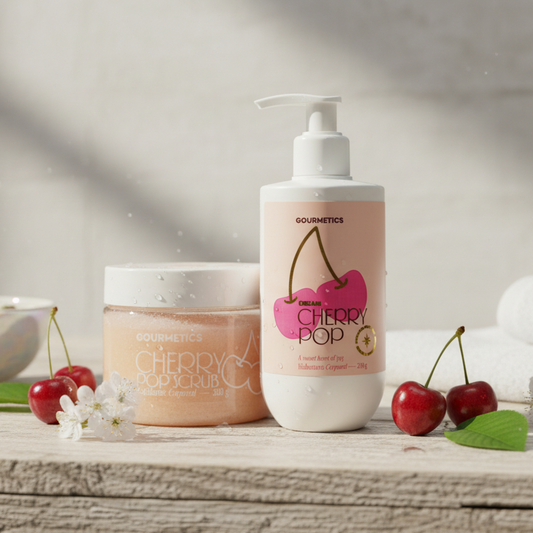 Cherry Pop Scrub + Cherry Pop Cream