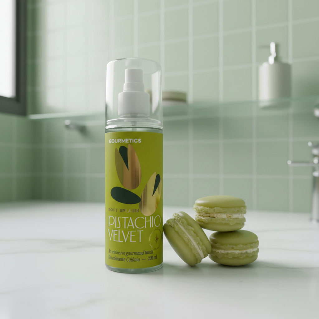 Pistachio Velvet Macaron + Pistachio Velvet Body Splash