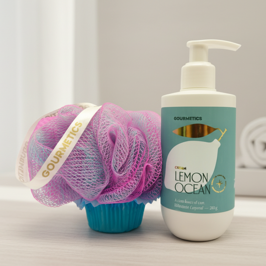 Lemon Ocean Cupcake + Lemon Ocean Cream