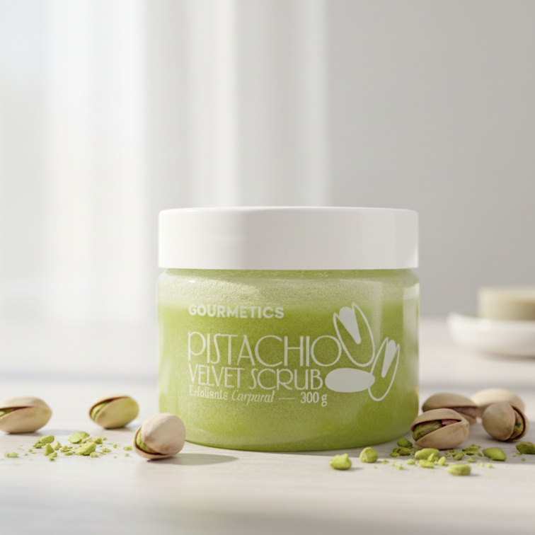 Pistachio Velvet Scrub Esfoliante Corporal - 300g