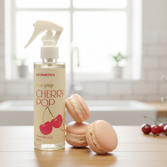 Cherry Pop Macaron + Cherry Pop Home Spray