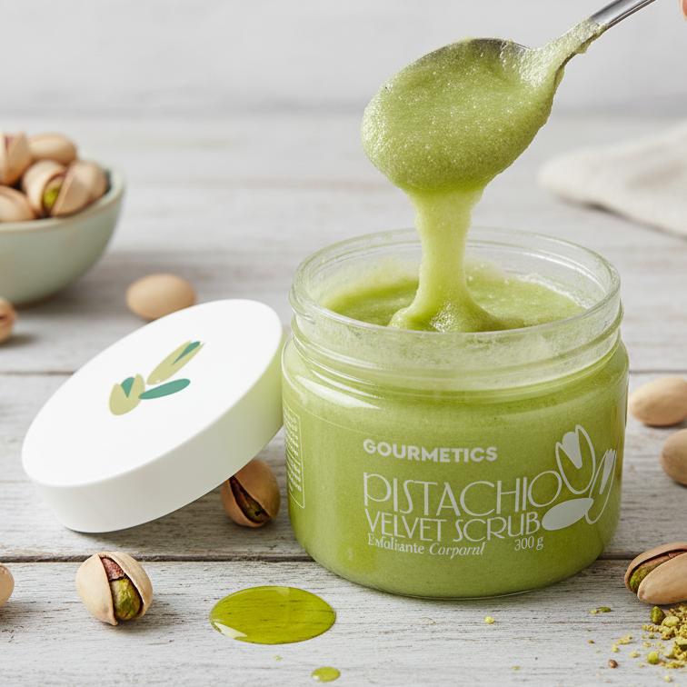 Pistachio Velvet Scrub Esfoliante Corporal - 300g