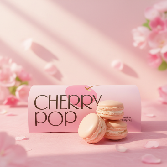 Cherry Pop Macaron Sabonete Corporal - 3 unidades de 50g (150g)