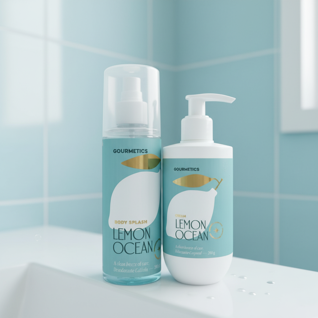 Lemon Ocean Body Splash + Lemon Ocean Cream