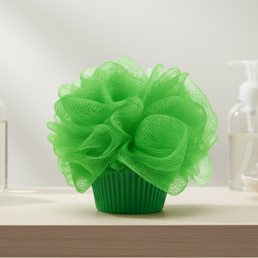 Pistachio Velvet Cupcake Sabonete Corporal com Esponja - 50g