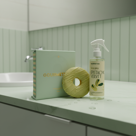 Pistachio Velvet Donut + Pistachio Velvet Home Spray