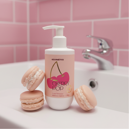 Cherry Pop Macaron + Cherry Pop Cream