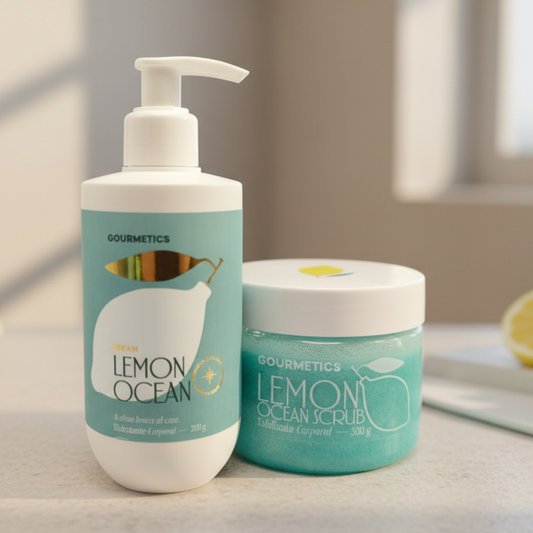 Lemon Ocean Scrub + Lemon Ocean Cream