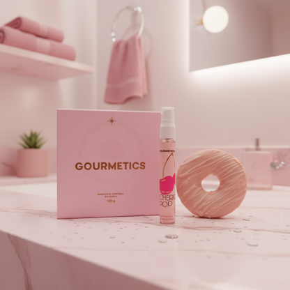 Cherry Pop Donut + Mini Body Splash